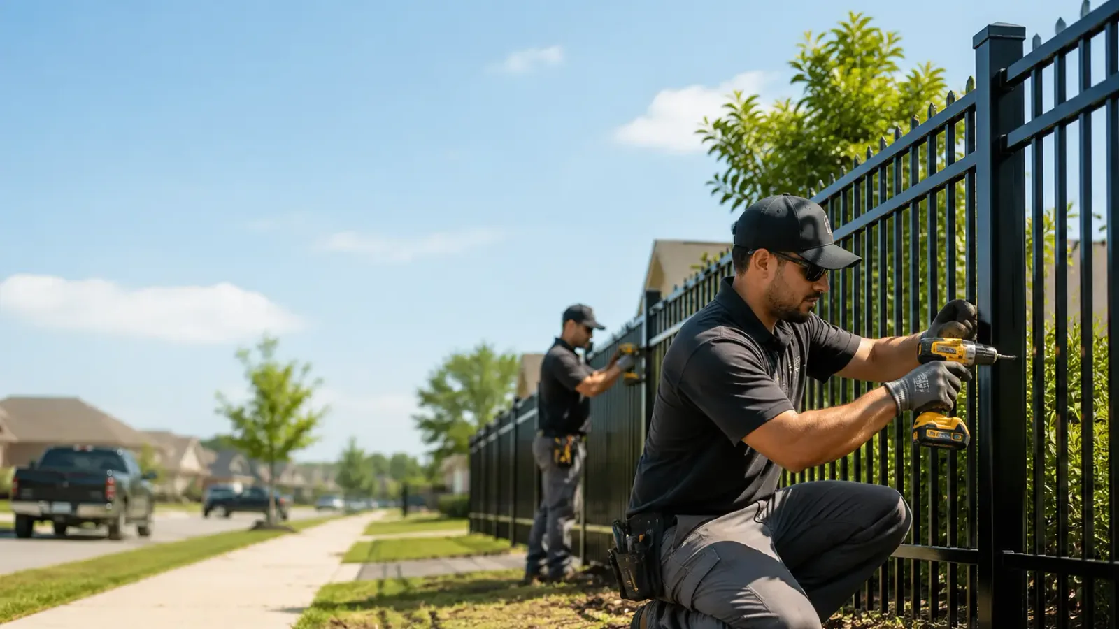 Metal Fence Installation in Frankfort, IL